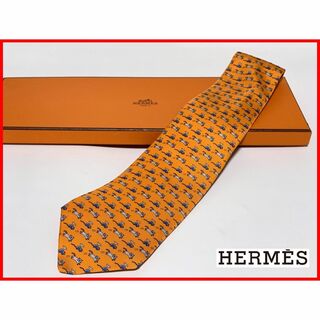 エルメス ネクタイ（オレンジ/橙色系）の通販 300点以上 | Hermesを 