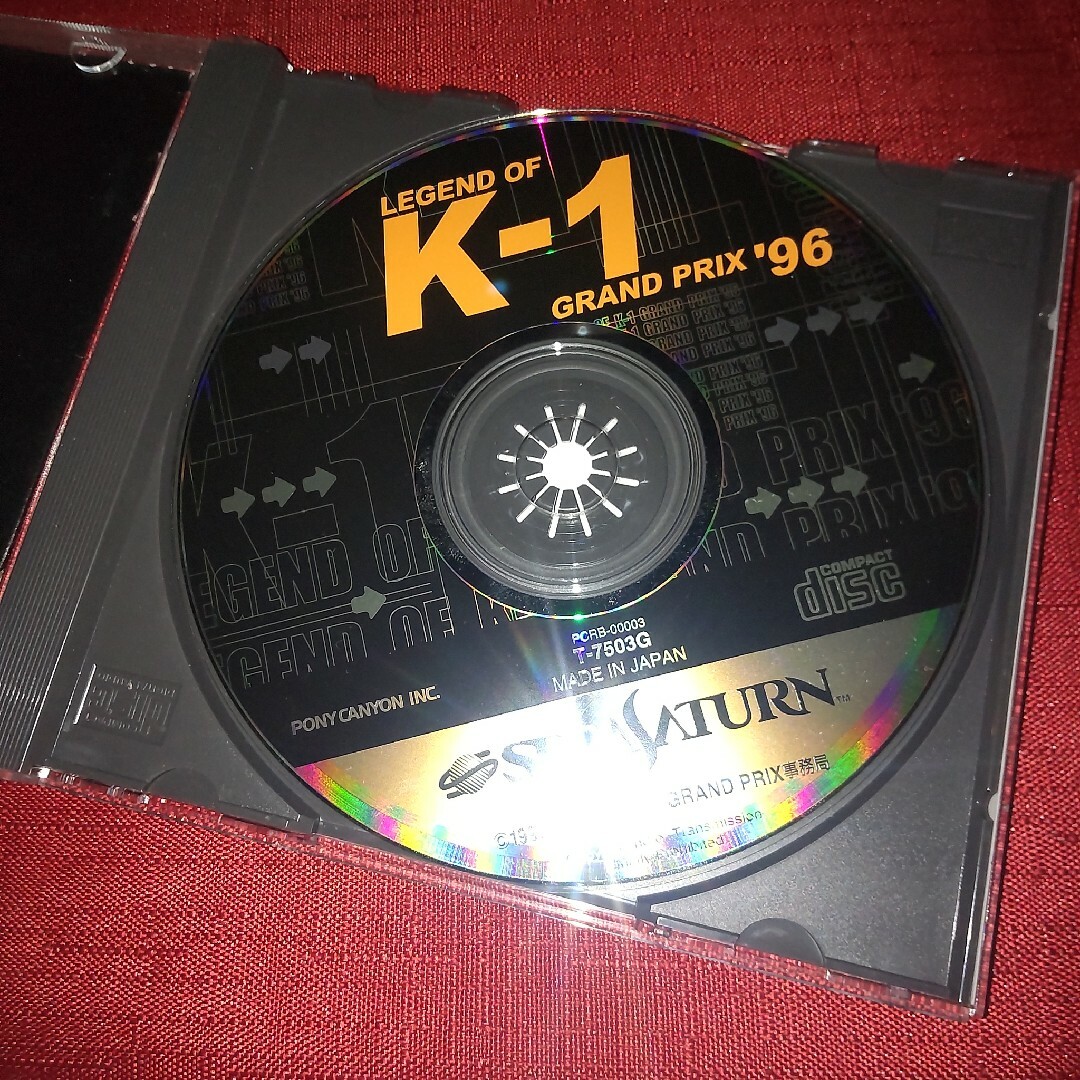 K-1【セガサターン】 エンタメ/ホビーのゲームソフト/ゲーム機本体(家庭用ゲームソフト)の商品写真