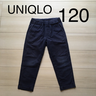 ユニクロ(UNIQLO)のユニクロ　UNIQLO  パンツ　120  ネイビー(パンツ/スパッツ)