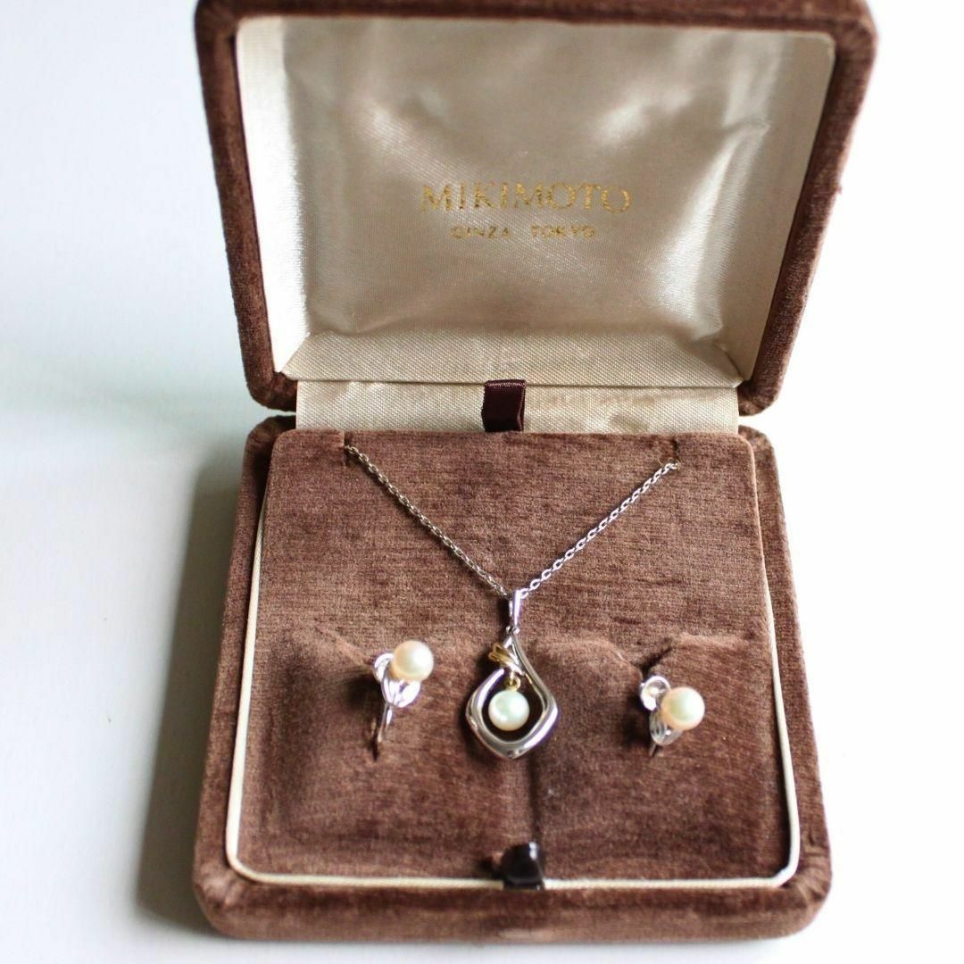 MIKIMOTO(ミキモト)のMIKIMOTO ミキモト パールネックレス＆イヤリング レディースのアクセサリー(ネックレス)の商品写真