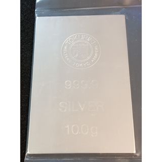 徳力本店 シルバーインゴット100g 1本　銀地金　未使用未開封(金属工芸)