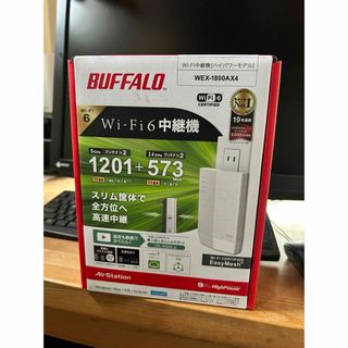 バッファロー(Buffalo)のWEX-1800AX4中継機　2台(PC周辺機器)