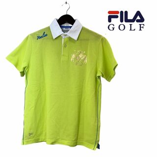 フィラ(FILA)の【フィラ FILA GOLF ゴルフウェア　半袖 ポロシャツ メンズ Ｌ】(ウエア)