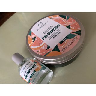 2点 BODY SHOP オードトワレ BUTTER ピンクグレープフルーツ