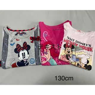 130cm Tシャツ３枚(Tシャツ/カットソー)