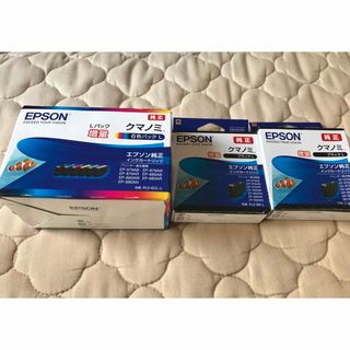 エプソン(EPSON)のEPSON インク　クマノミ　 KUI-6CL-L 6色パック＋ブラックＬ2つ(オフィス/パソコンデスク)