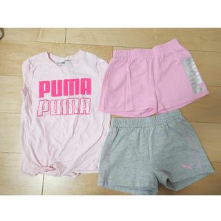 プーマ(PUMA)の【コムさん専用】プーマ　ティーシャツ&パンツ　120(パンツ/スパッツ)