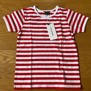 marimekko - マリメッコ　キッズ　ボーダー　Tシャツ　6Y