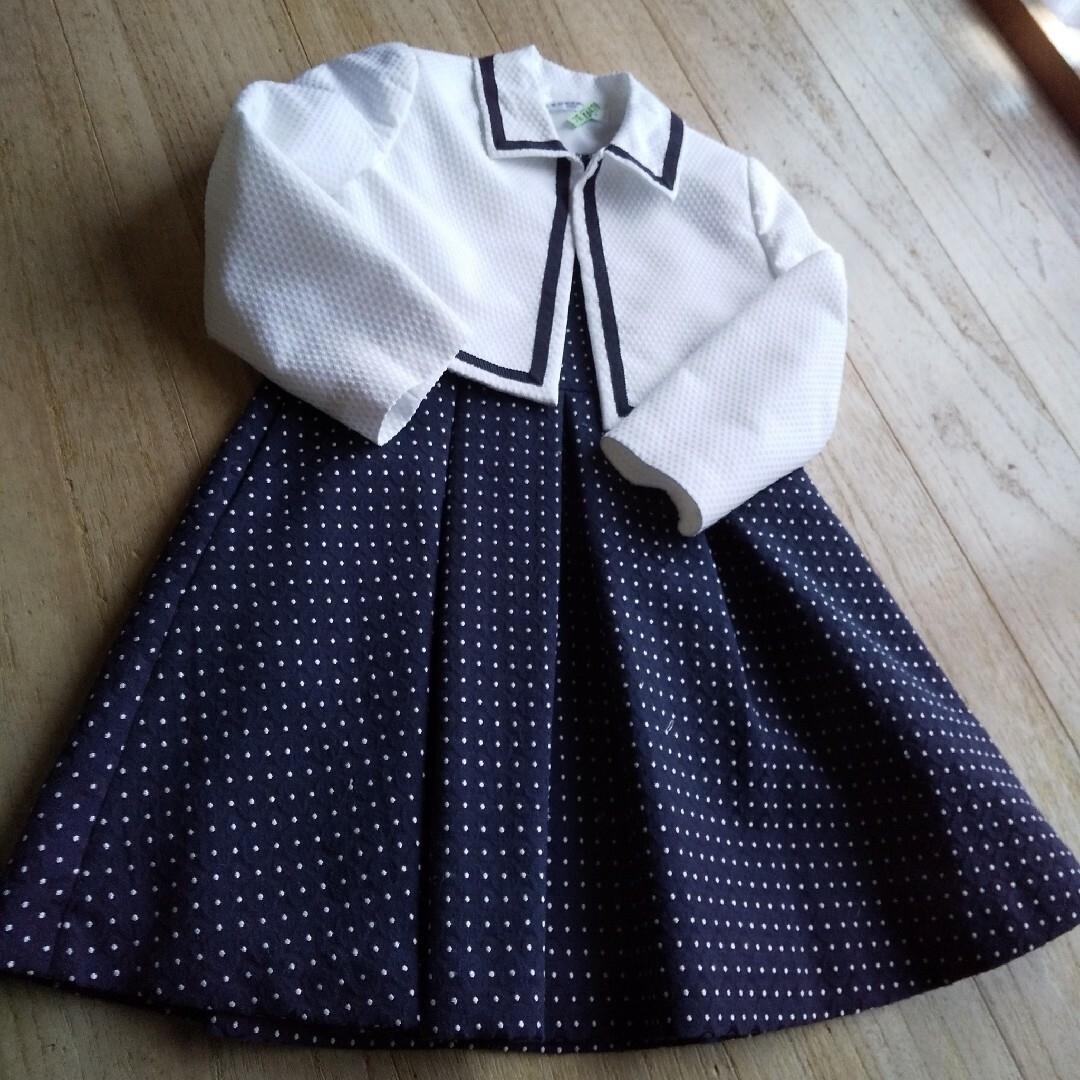 CHOPIN(ショパン)のショパン☆フォーマルワンピース スーツ 115cm キッズ/ベビー/マタニティのキッズ服女の子用(90cm~)(ドレス/フォーマル)の商品写真