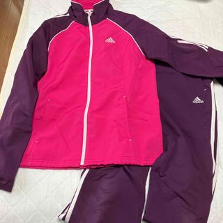 アディダス(adidas)のadidas ジャージ上下 M レディース(その他)