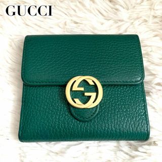 Gucci - 【31】GUCCI グッチ GGキャンバス 折り 長財布 ホック 244946