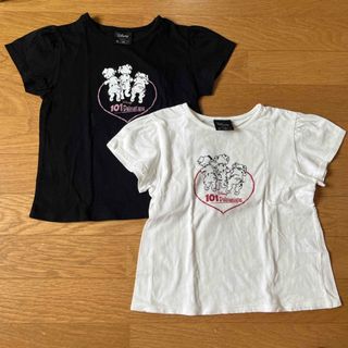 ジーユー(GU)のGU 101匹わんちゃん　Tシャツ　120センチ(Tシャツ/カットソー)