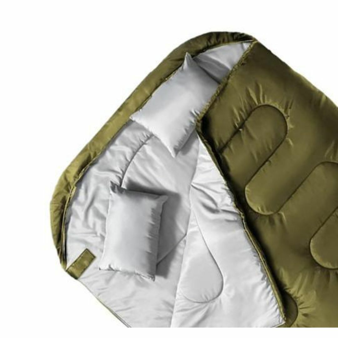 寝袋　2人用寝袋　ダブル　アウトドア　キャンプ　カップル　寝袋　春　寝具 スポーツ/アウトドアのアウトドア(寝袋/寝具)の商品写真