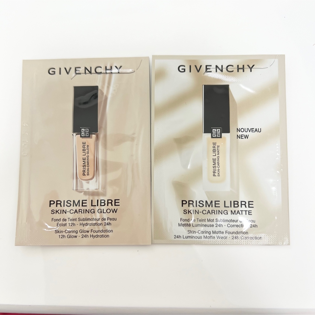 GIVENCHY(ジバンシィ)のサンプル　プリズム・リーブル・スキンケアリング・マット　リキッドファンデーション コスメ/美容のベースメイク/化粧品(ファンデーション)の商品写真