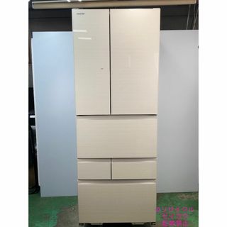 高年式美品 22年6ドア観音開き551L東芝冷蔵庫 2404181515(冷蔵庫)