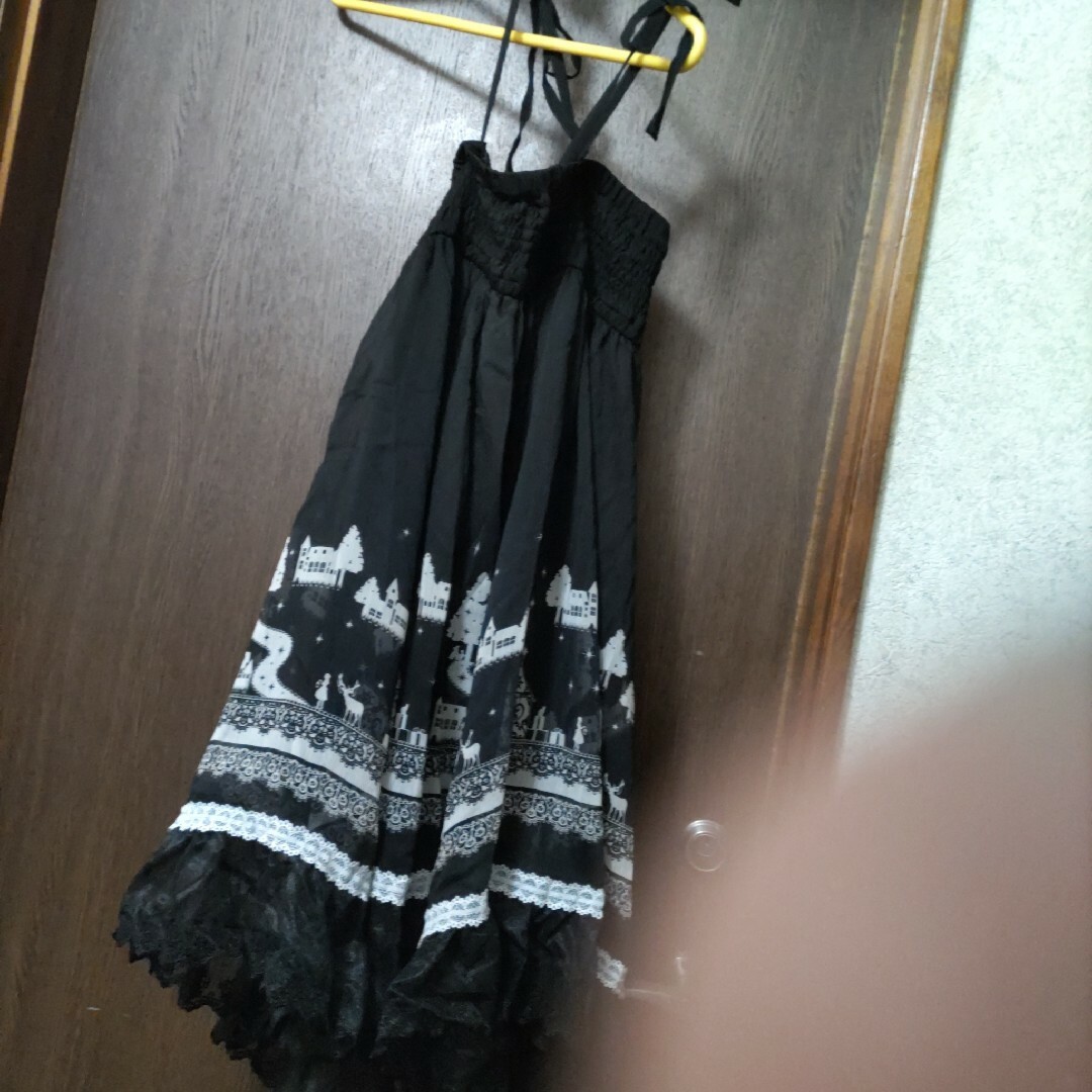 ツーウェイ　スカート　イレギュラー レディースのスカート(ロングスカート)の商品写真