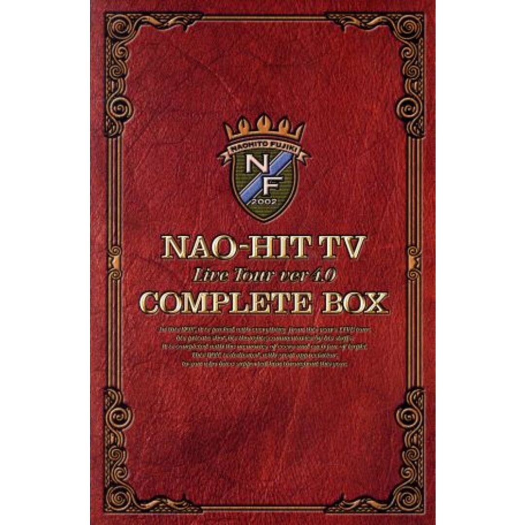 ＮＡＯ－ＨＩＴ　ＴＶ～ＬＩＶＥ　ＴＯＵＲ　ｖｅｒ４．０～完全版 エンタメ/ホビーのDVD/ブルーレイ(ミュージック)の商品写真