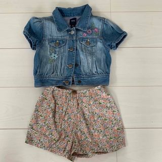 GAP Kids - ギャップ　デニム、ショートパンツ　セット