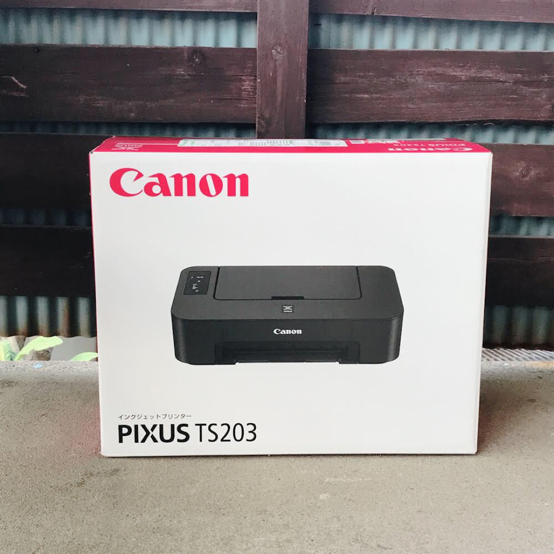 Canon(キヤノン)のプリンター 本体 ★送料無料★ 未使用 印刷機 CANON TS203 CF27 スマホ/家電/カメラのPC/タブレット(PC周辺機器)の商品写真