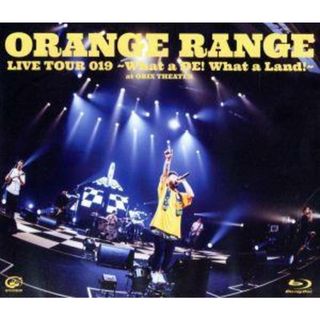 ＬＩＶＥ　ＴＯＵＲ　０１９　～Ｗｈａｔ　ａ　ＤＥ！　Ｗｈａｔ　ａ　Ｌａｎｄ！～　ａｔ　オリックス劇場（Ｂｌｕ－ｒａｙ　Ｄｉｓｃ）(ミュージック)