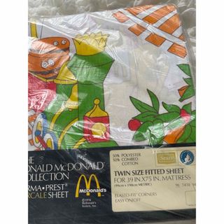 ♡新品　未開封♡ 🍔McDonald’s ビンテージシーツ　マクドナルド　(その他)