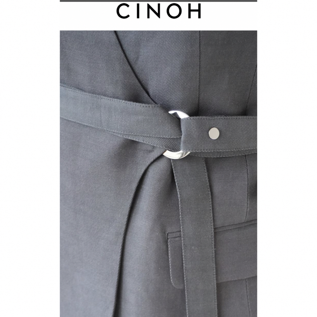 CINOH(チノ)のCINOH リネンジレ レディースのトップス(ベスト/ジレ)の商品写真