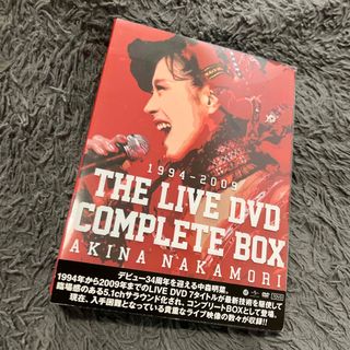 中森明菜　THE　LIVE　DVD　COMPLETE　BOX DVD(ミュージック)