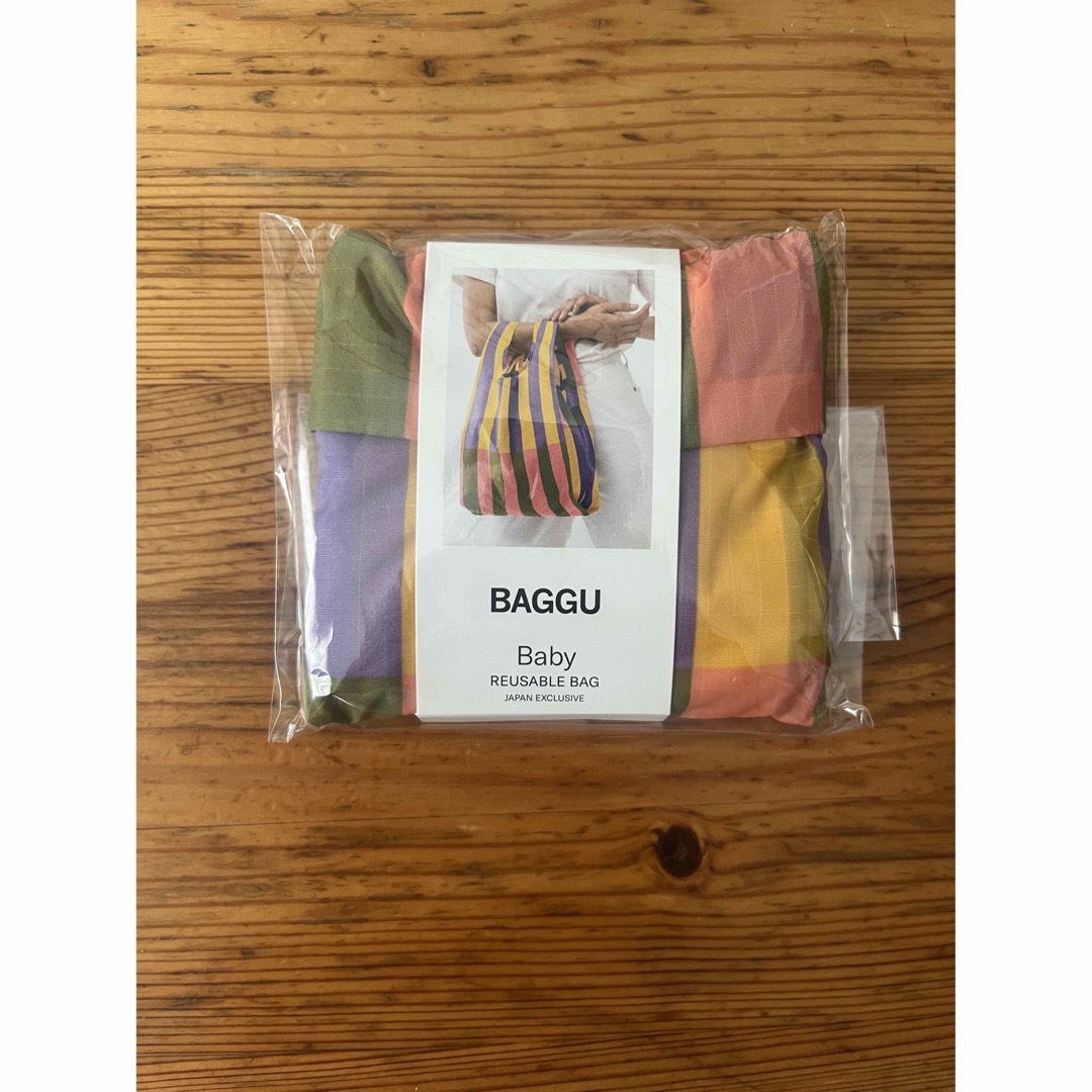 Baggu babyサイズ　キルトストライプ レディースのバッグ(エコバッグ)の商品写真