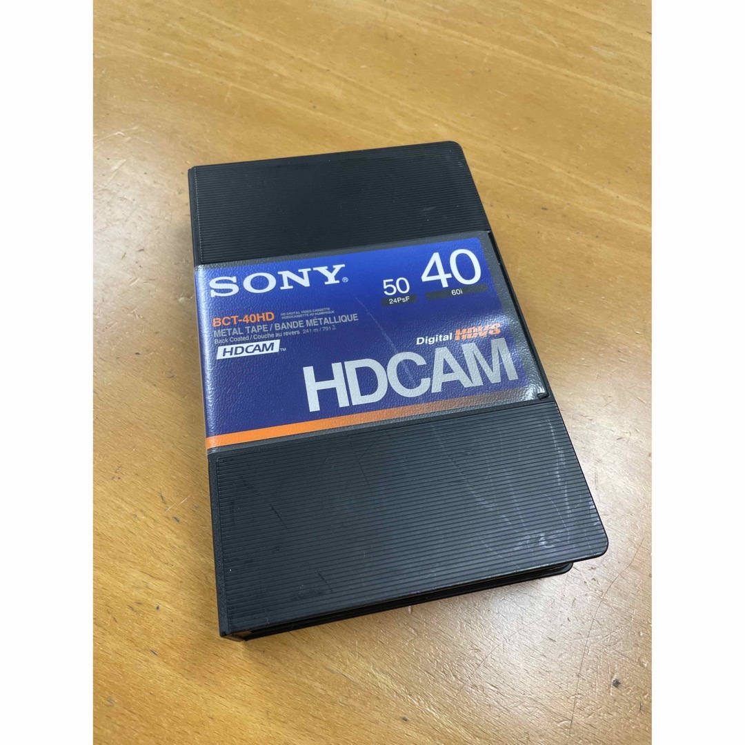 SONY(ソニー)のSONY BCT-40HD メタルテープ スマホ/家電/カメラのカメラ(ビデオカメラ)の商品写真