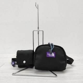 THE NORTH FACE PURPLE LABEL Stroll Belt Bag NN7310N ショルダーバッグ ウエストバッグ ブラック メンズ ザノースフェイスパープルレーベル【中古】4-0408G◎(ウエストポーチ)