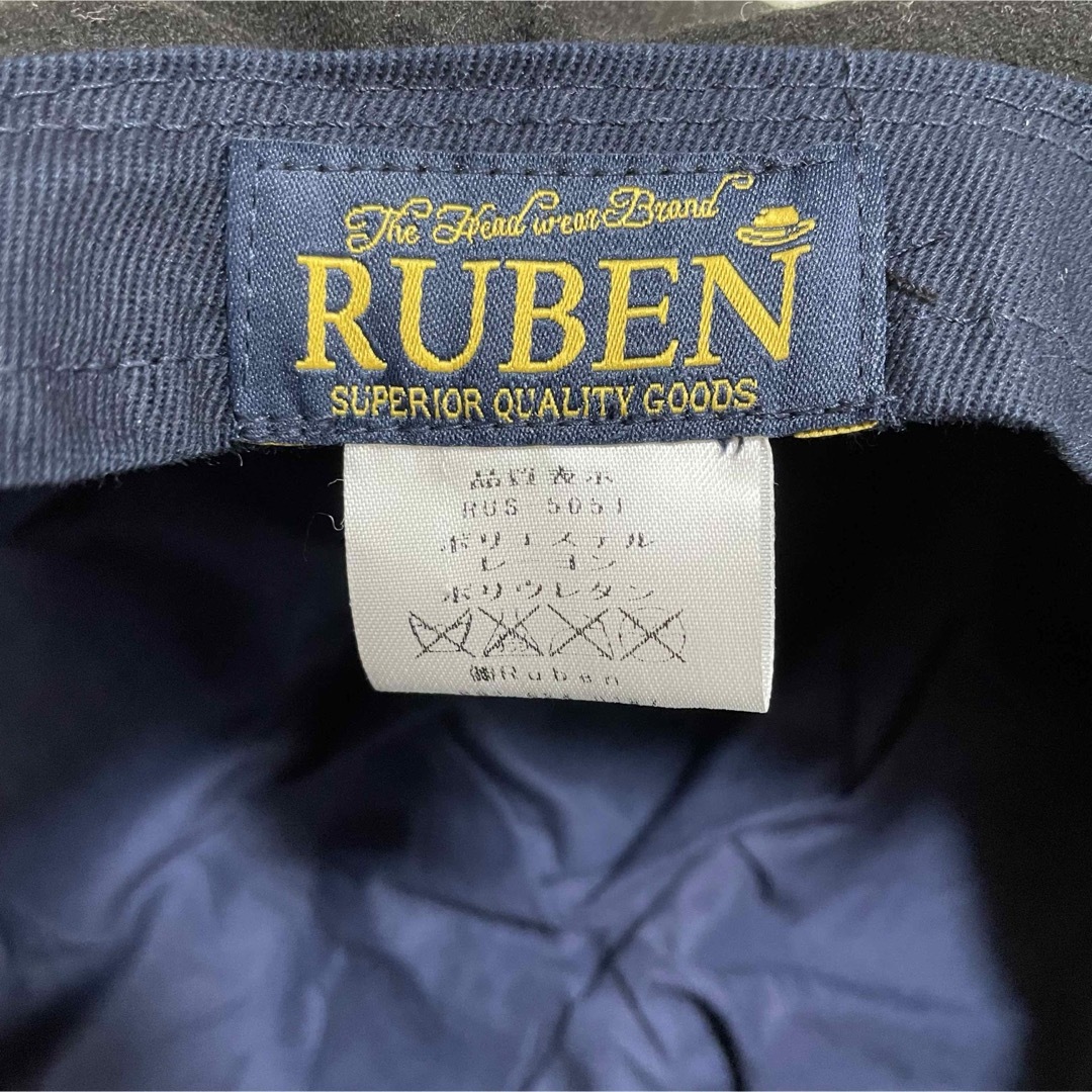 Ruben(ルーベン)のルーベン RUBEN ベレー帽 ボリューミーベレー帽 ブラック レディースの帽子(ハンチング/ベレー帽)の商品写真