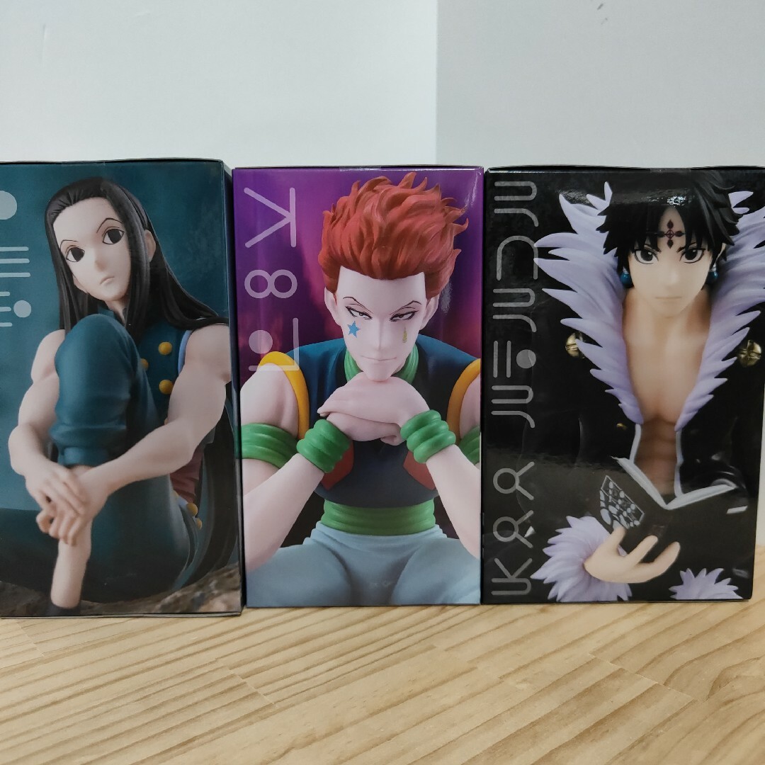 HUNTER×HUNTER　イルミ　ヒソカ　クロロ　フィギュア エンタメ/ホビーのフィギュア(アニメ/ゲーム)の商品写真