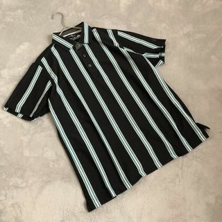 マンシングウェア(Munsingwear)の【Munsingwear】マンシングウェア（L）ゴルフウェア 半袖ポロシャツ(ウエア)