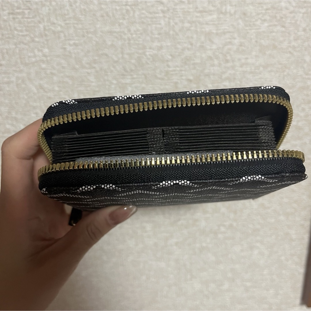 GOYARD(ゴヤール)のゴヤール　カードケース　名刺入れ　ブラック　財布　折り財布　ウォレット メンズのファッション小物(名刺入れ/定期入れ)の商品写真