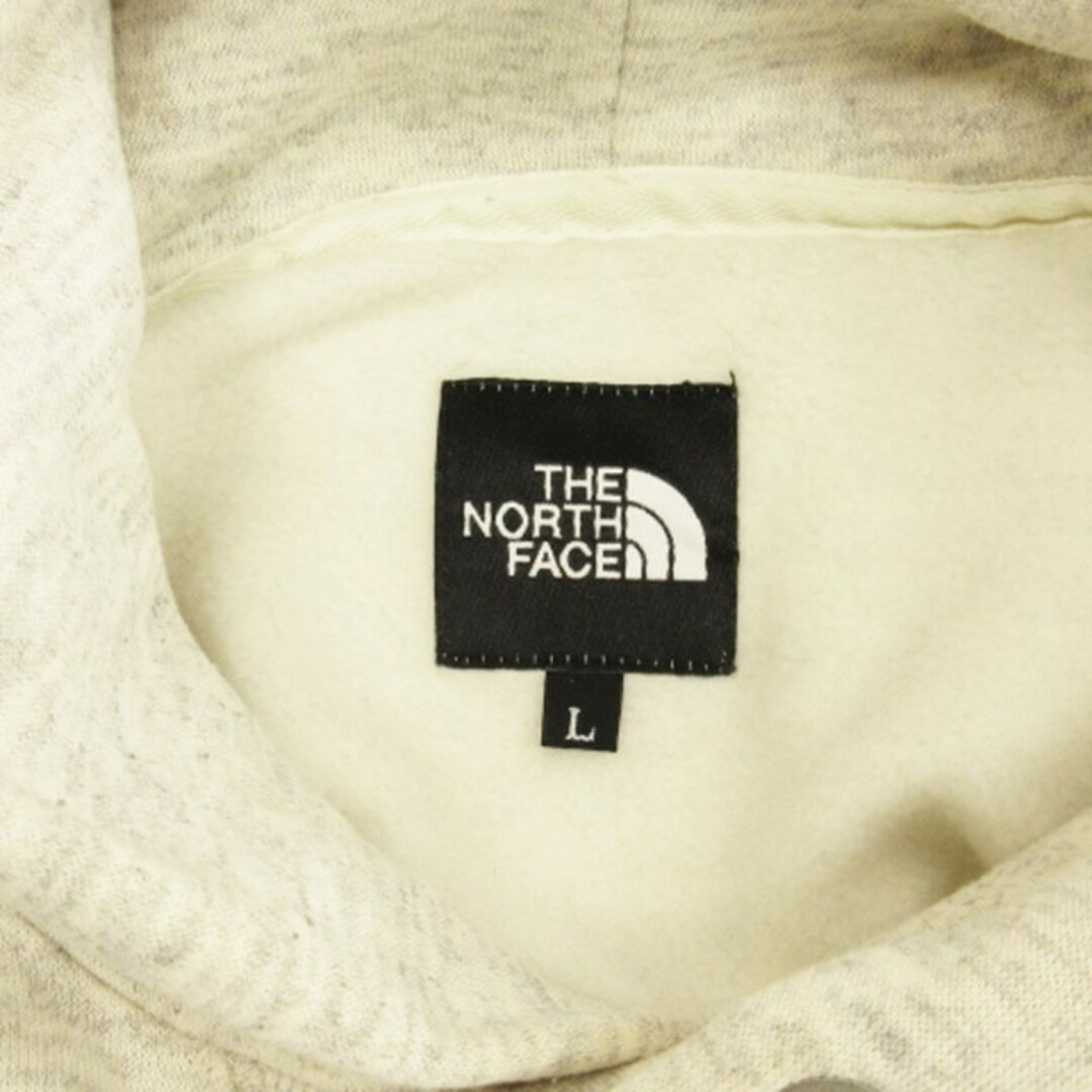 THE NORTH FACE(ザノースフェイス)のザノースフェイス スクエア ロゴ パーカー NT62039 アイボリー系 L スポーツ/アウトドアのスポーツ/アウトドア その他(その他)の商品写真