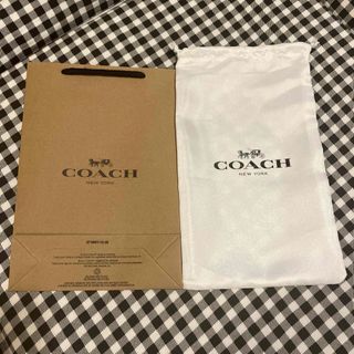 コーチ(COACH)の新品　コーチ　保存袋　紙袋　ショップ袋　ショッパー(ショップ袋)