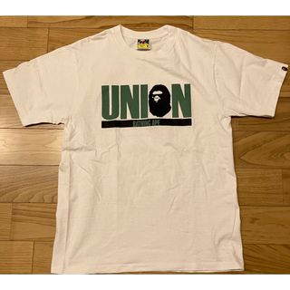 アベイシングエイプ(A BATHING APE)の美品‼️BAPE UNION別注 Tシャツ　M supreme soph.(Tシャツ/カットソー(半袖/袖なし))