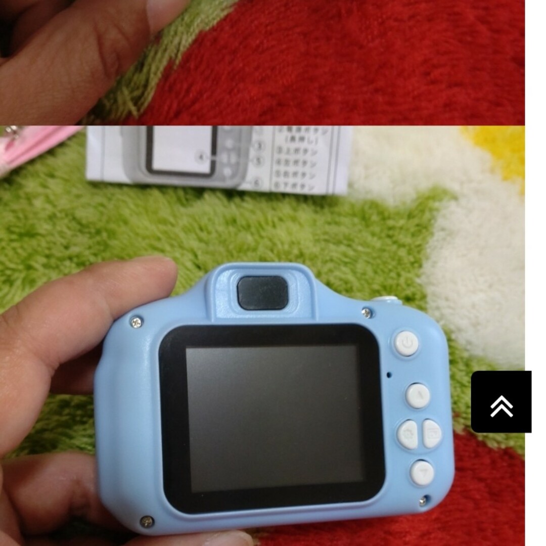 キッズカメラ◆kumacaカメラ　プレゼントに♡ スマホ/家電/カメラのカメラ(その他)の商品写真