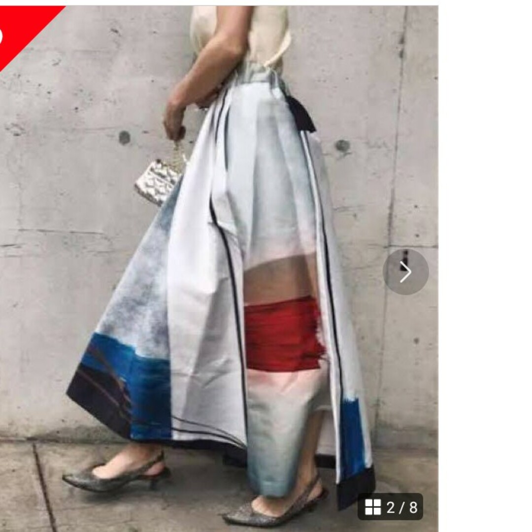 Ameri VINTAGE - Ameri アメリ】MEDI DRAWING UNEVEN SKIRTの Ameri VINTAGE - Ameri アメリ】MEDI DRAWING UNEVEN SKIRTの