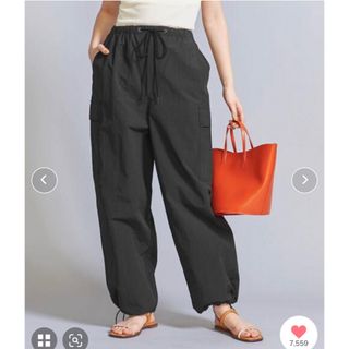 ビューティアンドユースユナイテッドアローズ(BEAUTY&YOUTH UNITED ARROWS)の未使用品 ビューティ&ユース コットンナイロンカーゴパンツ(ワークパンツ/カーゴパンツ)