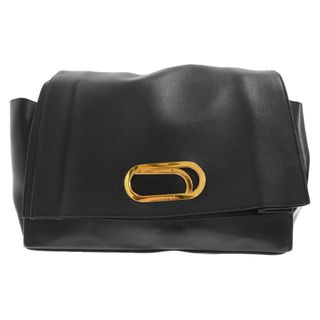 サカイ(sacai)のSacai サカイ Shopper Sholder Bag ショッパーショルダー レザーバッグ ブラック(ショルダーバッグ)