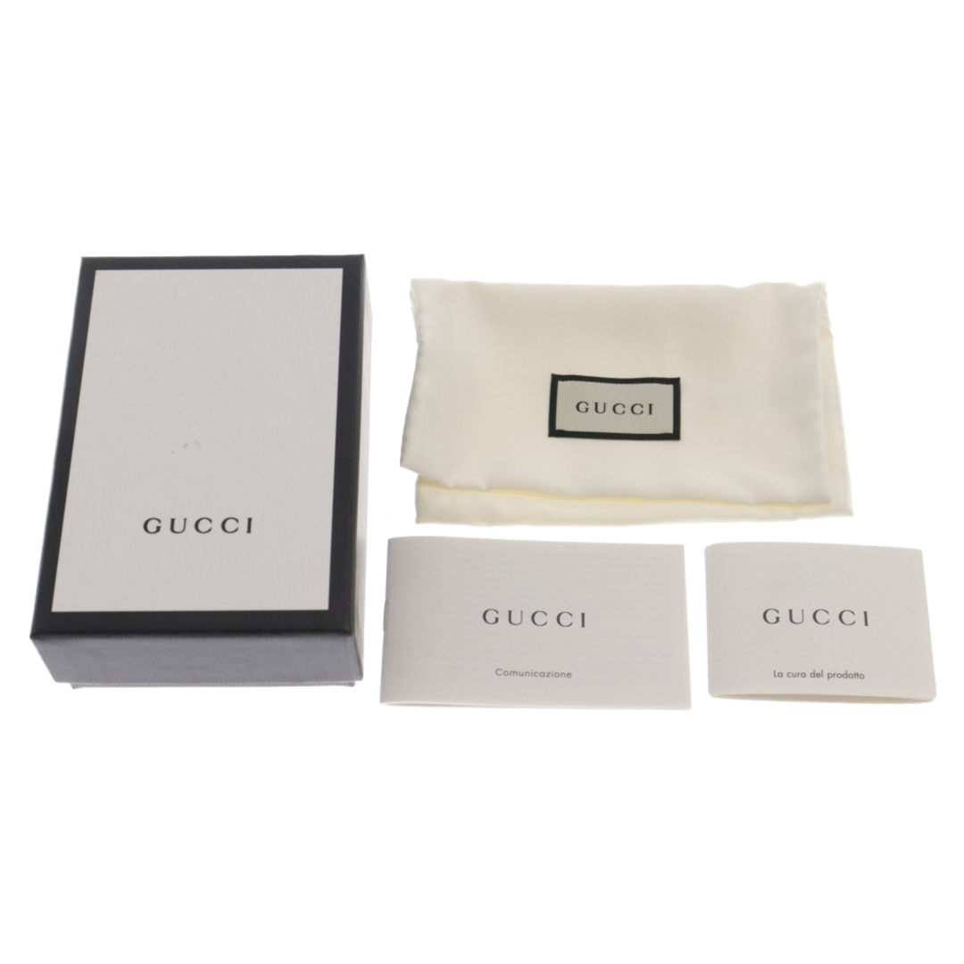 Gucci(グッチ)のGUCCI グッチ GG エンボス 6連 レザー キーケース ブラック 625565 1147 メンズのファッション小物(キーホルダー)の商品写真