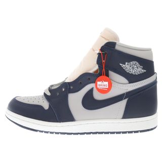 ナイキ(NIKE)のNIKE ナイキ AIR JORDAN 1 HIGH 85 Georgetown BQ4422-400 エアジョーダン1 85 ジョージタウン ハイカットスニーカー ネイビー/グレー US8.5/26.5cm(スニーカー)