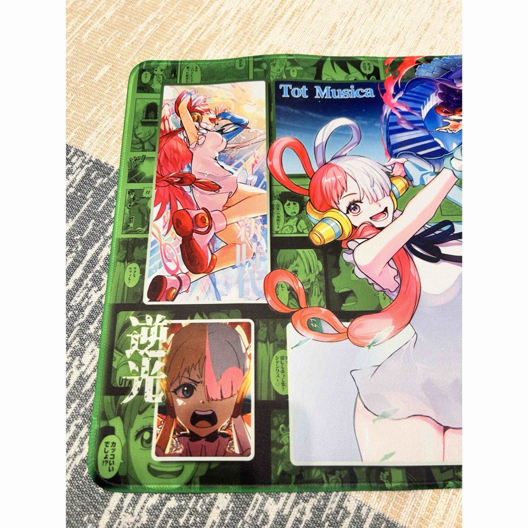 ワンピースカードゲーム プレイマット ウタの通販 by ラクラク子 ワンピースカードゲーム プレイマット ウタの通販 by ラクラク子