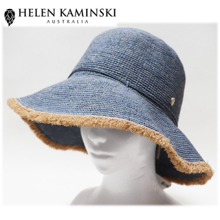 ヘレンカミンスキー(HELEN KAMINSKI)の《ヘレンカミンスキー》新品 現行モデル ラフィアハット 麦わら帽子 (57.5)(麦わら帽子/ストローハット)