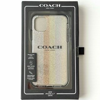 COACH - COACH コーチ iPhone 11 ケース グリッター アメリカーナ