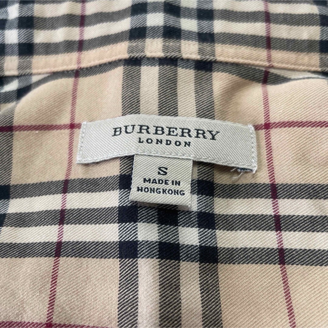 BURBERRY(バーバリー)のバーバリー　長袖コットンシャツ　ボタンダウン メンズのトップス(シャツ)の商品写真