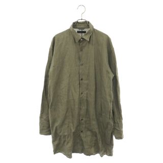 ジュンハシモト(junhashimoto)のjun hashimoto ジュンハシモト 20SS SHOP COAT リネンショップコート カーキ 1062010012(フライトジャケット)