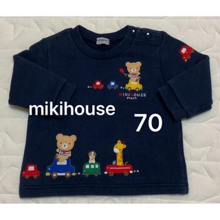 ミキハウス(mikihouse)の【ミキハウス】mikihouse ファースト　トレーナー　トップス　70cm(トレーナー)