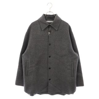 アクネストゥディオズ(Acne Studios)のAcne Studios アクネ ストゥディオズ 19AW Double face shirt jacket ダッフル フェイス シャツ ジャケット グレー FN-MN-OUTW000685(フライトジャケット)